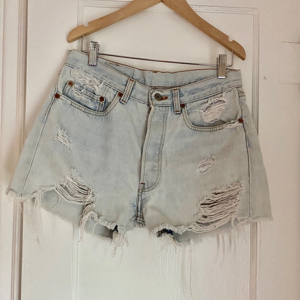 Vintage Levi’s High Waisted Cut Offs